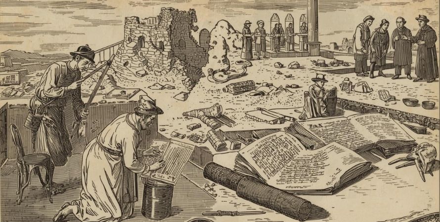 Ilustración de métodos históricos aplicados a la Biblia